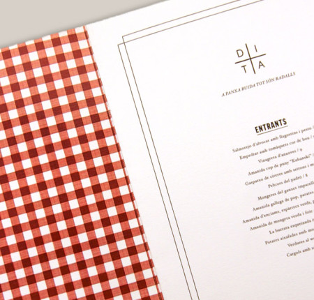 Farcell Dita · Diseño Cartas Restaurante Costa Brava